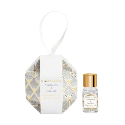 Stoneglow Candles Seasonal Fragrance Oil Bauble - Cinnamon & Orange - image 1