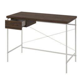 Dorel Home Webster Computer Desk With 1 Drawer In Walnut Look - thumbnail 3