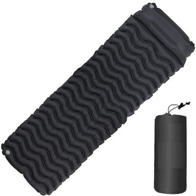 Mantraraj Inflatable Sleeping Mat With Pillow 40D Nylon Fabric With Tpu Coating Lightweight Waterproof Durable Camping Bed - image 1