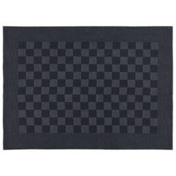 Berkfield 20 Piece Towel Set Black And Grey Cotton - thumbnail 9
