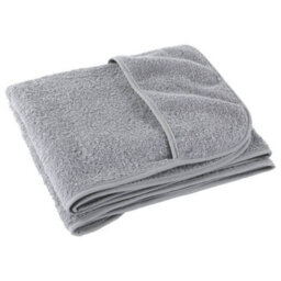 Berkfield Beach Towels 2 Pcs Grey 60X135 Cm Fabric 400 Gsm - thumbnail 5