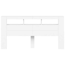 Walplus Led Headboard White 200 Cm Engineered Wood - thumbnail 5