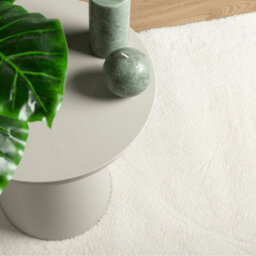Berkfield Rug Oviedo Short Pile Cream 200X200 Cm - thumbnail 7