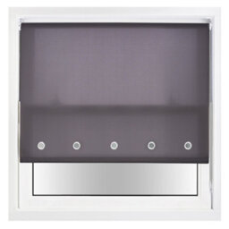 Trimmable Daylight Roller Blind With Round Eyelet And Metal Fittings From Furnished - Duck Egg (W)180Cm X (L)165Cm - thumbnail 2