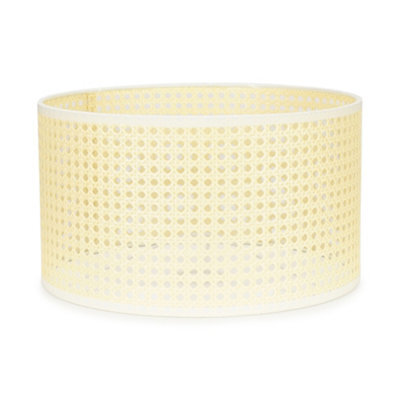 Valuelights Reni Wicker Drum Ceiling Lamp Shade (D)35Cm - image 1