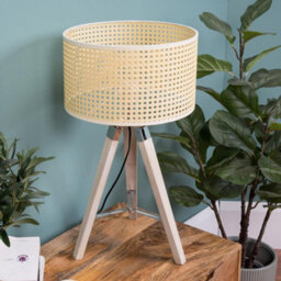 Valuelights Reni Wicker Drum Ceiling Lamp Shade (D)35Cm - thumbnail 3