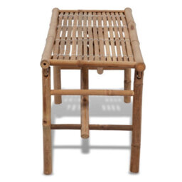 Berkfield Folding Garden Bench 118 Cm Bamboo - thumbnail 3
