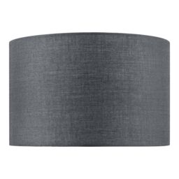 GoodHome Cushing Teardrop Gloss Clear & Grey Table Lamp - thumbnail 4