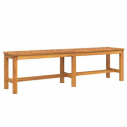 Berkfield Garden Dining Set 3 Pcs Brown 150 X 90 X 74 Cm - thumbnail 5