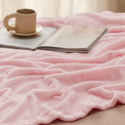 3 In 1 Cozy Fleece Blanket Slipper & Insole - Pink - thumbnail 7