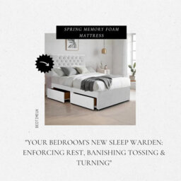 White Plush 3Ft Single Bed With Matttress  2 Storage Drawers And 20 Inch Chesterfield Headboard - thumbnail 3