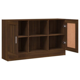 Berkfield Sideboard Brown Oak 120X30.5X70 Cm Engineered Wood - thumbnail 5