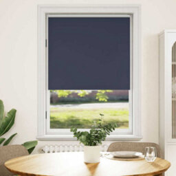 Berkfield Reflective Roller Blind Blackout 120 X 175 Cm Marine - thumbnail 2