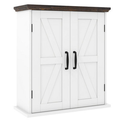 Farmhouse Wall Cabinet Bathroom Medicine Cabinet - image 1