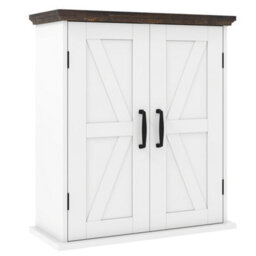 Farmhouse Wall Cabinet Bathroom Medicine Cabinet - thumbnail 1