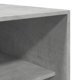 Berkfield Wardrobe Concrete Grey 80X50X200 Cm Engineered Wood - thumbnail 7