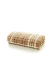 Deyongs Snuggle Check Throw  240Gsm Coral Fleece Printed - thumbnail 2