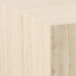 Furniture To Go Dice Square Coffee Table In Light Travertine Effect 90X90X42Cm - thumbnail 5
