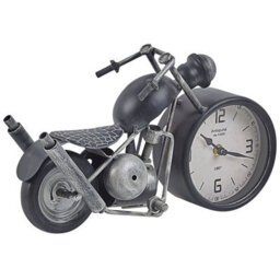 Beliani Industrial Clock Berno 30 Cm Metal Black - thumbnail 1