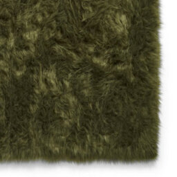 eXtreme Polar Plush Olive Green Soft Shaggy Rug 120 X 170Cm - thumbnail 2