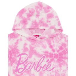 Barbie Girls Tie Dye Poncho Pink (7-10 Years) - thumbnail 3