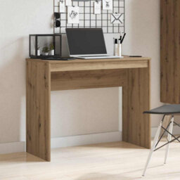 Berkfield Modern Desk Artisan Oak 90X40X72 Cm Engineered Wood - thumbnail 3