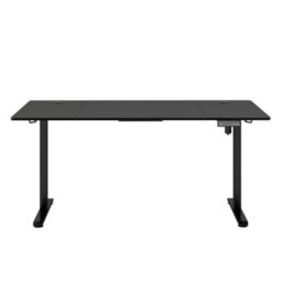 Levede Electric Standing Desk Adjustable Height Black Metal Frame - thumbnail 3