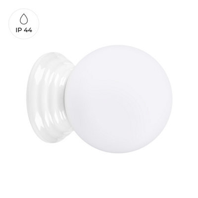 Luminosa Lighting Luminosa Zori Bathroom Wall Lamp White 1X G9Ip44 - image 1