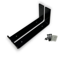 MKGT 2X Heavy Duty Industrial Shelf Brackets, Rustic Scaffold Board Brackets For Floating Shelves Wall-Mounted Shelving Brackets - thumbnail 1