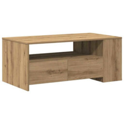 Berkfield Coffee Table - Artisan Oak - 102X55X43.5 Cm - Made Of Engineered Wood - thumbnail 2