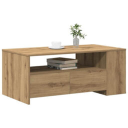 Berkfield Coffee Table - Artisan Oak - 102X55X43.5 Cm - Made Of Engineered Wood - thumbnail 3