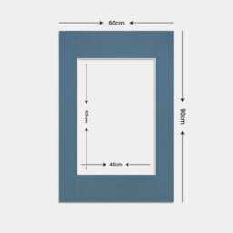 Ak Frames 90X60Cm Pompadour Picture Mounts To Fit 60X40Cm Aperture Size - Mount Board Only (No Frame Included) - thumbnail 3