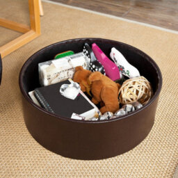 Sobuy Fss67-Br,toy Box 39X39X19Cm Classic,brown,w39Xd39Xh19 - thumbnail 4