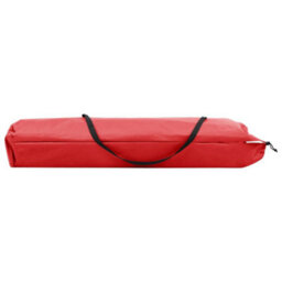 Berkfield Two Person Folding Sun Lounger Red Steel - thumbnail 7