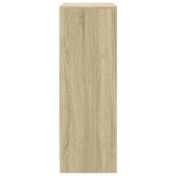 Berkfield Sideboard With Led Sonoma Oak 77X34X100 Cm Engineered Wood - thumbnail 7