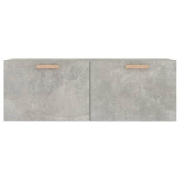 Berkfield Wall Cabinet Concrete Grey 100X36.5X35 Cm Engineered Wood - thumbnail 5