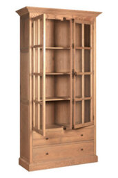 Premier Housewares Interiors By Premier Stylish American Oak Cabinet, Versatile Design Storage Cabinet, Eco Friendly Wooden Bedisde Cabinet - thumbnail 5