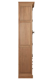 Premier Housewares Interiors By Premier Stylish American Oak Cabinet, Versatile Design Storage Cabinet, Eco Friendly Wooden Bedisde Cabinet - thumbnail 3