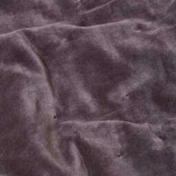 Homescapes Dark Grey Velvet Quilted Throw, 150 X 200 Cm - thumbnail 3