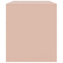 Berkfield Tv Cabinet Pink 99X39X44 Cm Steel - thumbnail 8