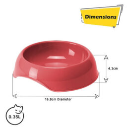 Cat Centre.Direct Cat Centre Jumbo Pink Cat Hooded Litter Tray Bundle With 2 Bowls And Scoop - thumbnail 7