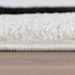The Rugs Joli Black And White Abstract Doodle Rug Soft Dense Pile Easy To Clean And Pet Friendly For Living Rooms And Bedrooms - thumbnail 3