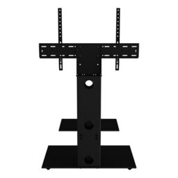 "Avf Lesina 70Cm Pedestal Tv Stand, For Tvs 32-65"" - Black" - thumbnail 8