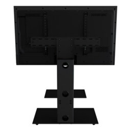 "Avf Lesina 70Cm Pedestal Tv Stand, For Tvs 32-65"" - Black" - thumbnail 4