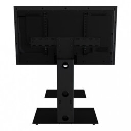 "Avf Lesina 70Cm Pedestal Tv Stand, For Tvs 32-65"" - Black" - thumbnail 6