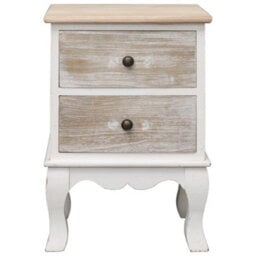 Berkfield Elegant Bedside Cabinets 2 Pcs 35X30X50 Cm Paulownia Wood - thumbnail 3