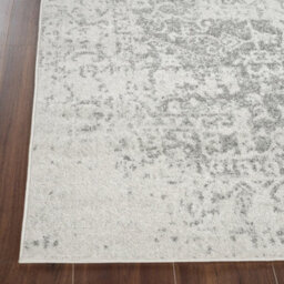 Livabliss Harput-Vintage Grey Blue Orange White Traditional Boho Living Dining Bedroom Rug 80 X 150 Cm Easy Care, Non Shedding - thumbnail 5