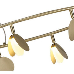 Luminosa Lighting Luminosa Shell 8 Light Pendant, Round, 40W Led, 3000K, 2120Lm, Gold, 3Yrs Warranty - thumbnail 6