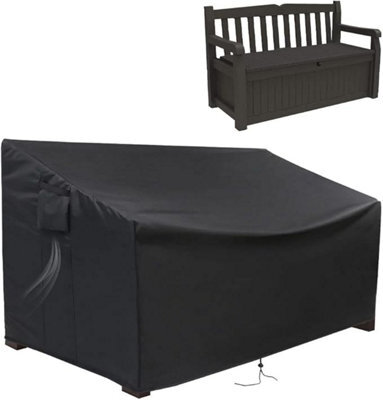 Outdoor Storage Bench Cover, Waterproof Covers For Patio Benches Seating Cabinet - image 1
