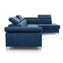 Madryt L-Shaped Corner Sofa Bed With Storage Pull Out Sleep Function Green Right Corner Side - thumbnail 6